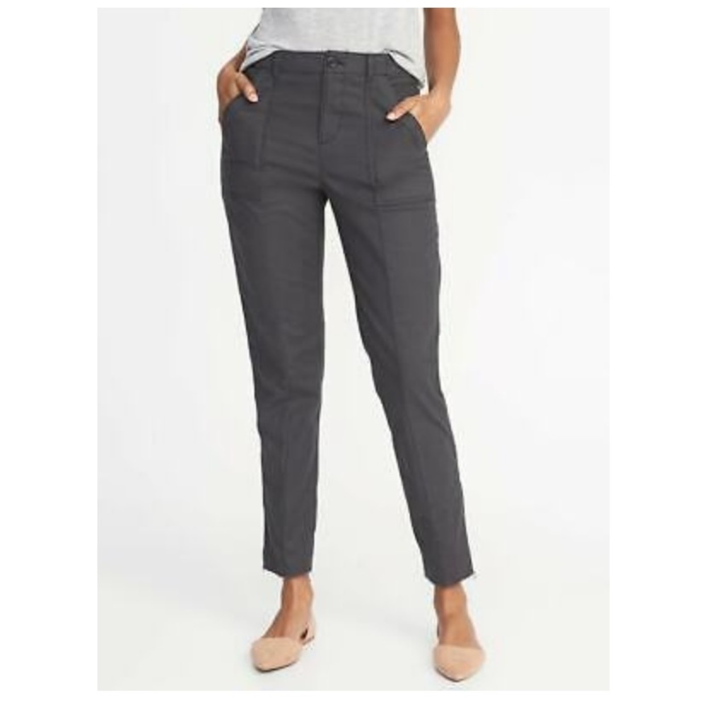 Old Navy Raw-Edge Utility Chinos - NWT 16